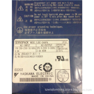Yaskawa SJDE-04APA Servo Drive